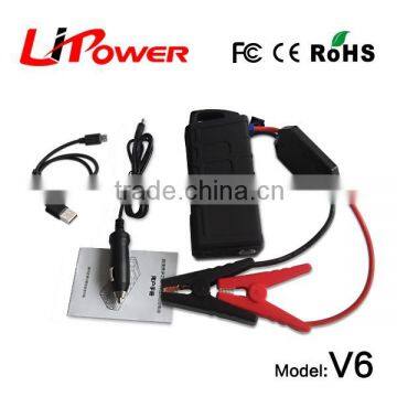 mini size 14000mAh 12v rc car battery jump start power station compressor with clips