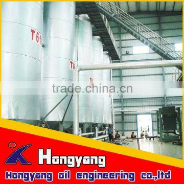 crude cotton seed oil refinery production line with best quality factory price for sale