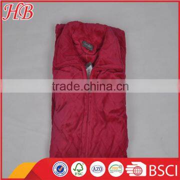 Cut Coral Fleece Zip Bathrobe for Women photo-6