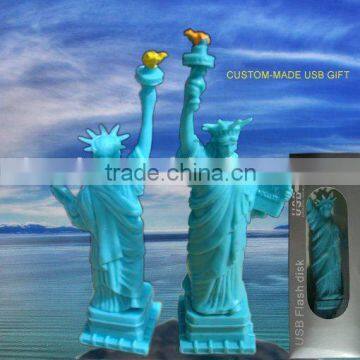 soft pvc 4GB Americal style usb promotional gift