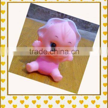 cheap and customized plastic kids promotion gift cute shaped vinyl doll