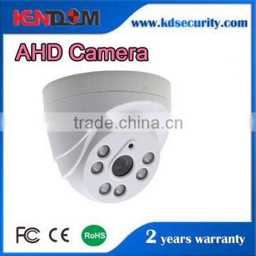 Kendom New Arrival Hot Casing 6.0mm HD Lens 5 pcs IR Array Leds CMOS Sensor p2p CCTV AHD Dome Camera