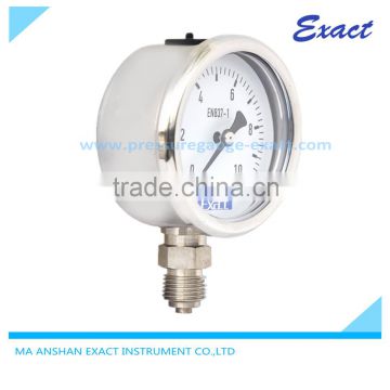 High Quality All SS Oil filled Manometer EN837-1