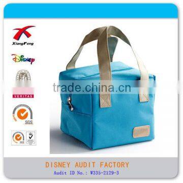 300D whole foods cooler bag girl soft cooler bag handle fitness cooler lunch bag