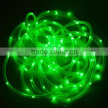 Brand Christmas 10M 100 LED Solar Tube String Light Lamp for Party Wedding Holiday Light Red/Green/Blue/Colorful