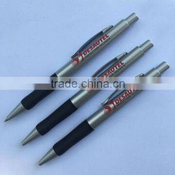 cheap logo pens,jumbo promotional pens with logo,silver pen with customized logo