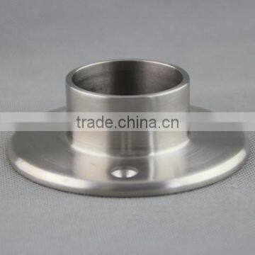 stainless steel handrail wall flange for post