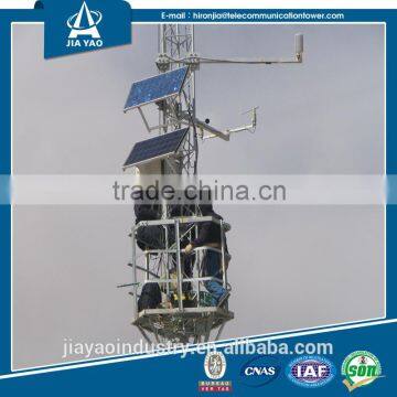 New Design Tubular Telescopic surveillance camera mast tower