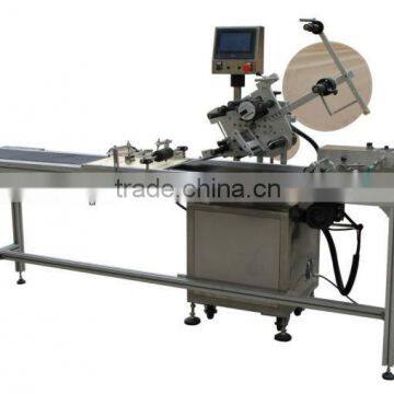 JT-210D Automatic bags flat labeling machine