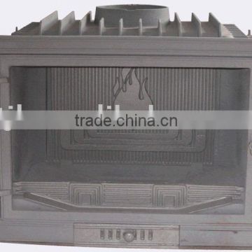 Cast iron stove fireplace