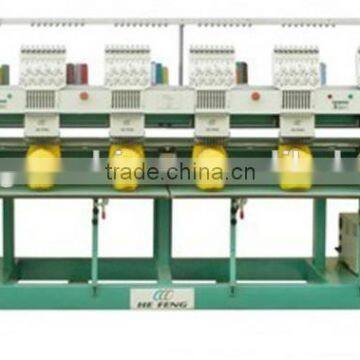 Auto Trimmer 6 Heads Tubular Embroidery Machine For Cap/T-shirt