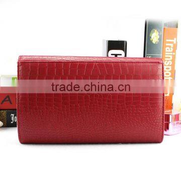 Handcee New Arrival Red Crocodile PU Shoulder Bag For Lady photo-2