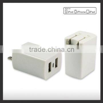 Wholesale 5 V 1.8 A USB Home Wall Travel Adapter Foldable Plug for iPhone 6S 6 5S