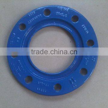 Backing ring flange for HDPE pipe