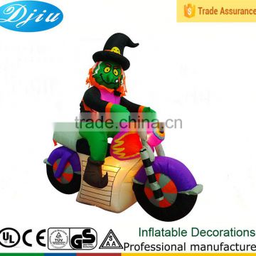 DJ-XT-116 wholesale carnival halloween decoration broom witches magic driving motorcycle