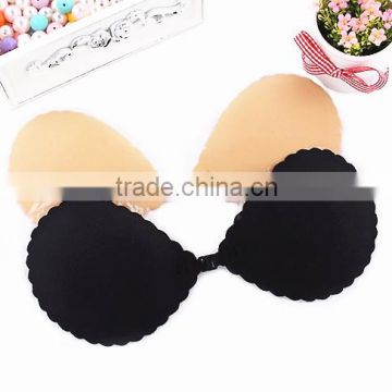 Fashion Design Sexy Ladies Adhesive Strapless Bra Sponge Cloth Invisible Bra