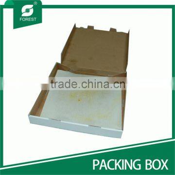 BEST SALE CHEAP CORRUGATED WHITE GONDOLA FOOD PACKAGING BOX photo-5