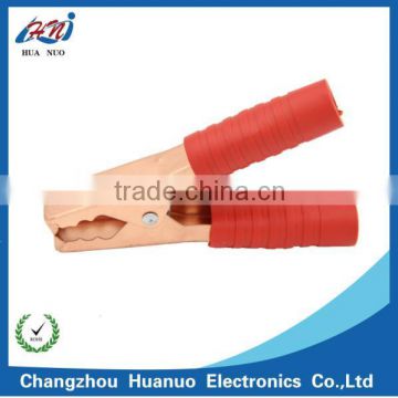 Nickel-plated copper Alligator Clip with PVC boot