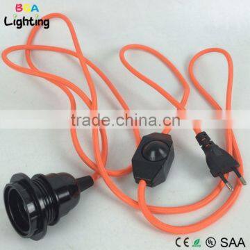 E27 Bakelite light socktet Living room decoration pendant light kit with switch