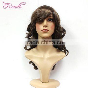 Pretty Lady Top Fashionable Wavy Wholesale Human Hair Wig photo-2