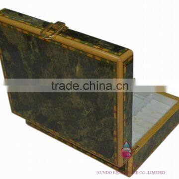 Small Jewelry Box With Pocket and Cushion photo-5