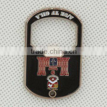 SM-LO010 metal military souvenir bottle opener custom shape