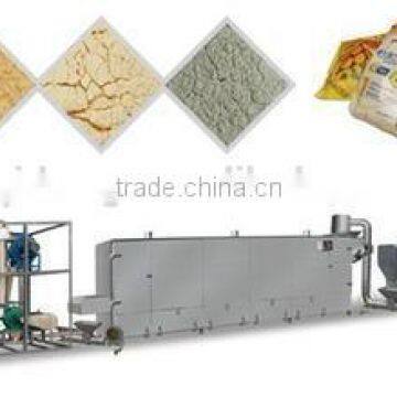 on sale 150-300kg/h nutritional sesame power making machine extrusion machineryu