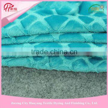 China Manufacturer 100% Polyester DTY Super Soft Velboa Plush Fabric for Toys photo-2