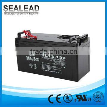 Made in Guangzhou Battery Maintenance Free Battery12V 120AH Street Light Solar Battery photo-4