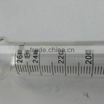 150ml glass measuring cylinder used in the fuel injection pump test bench