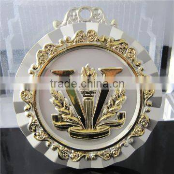 2015 China Medal Manufacturer / Silver Plated Metal Medal / Custome Production Metal Award Medal