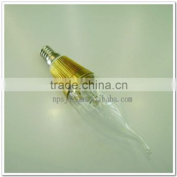 Fashionable look 1W led bulb candle