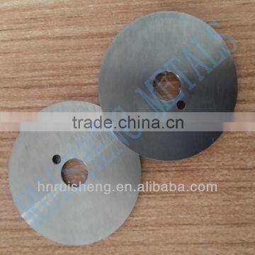 ground high quality pure molybdenum spacer gasket