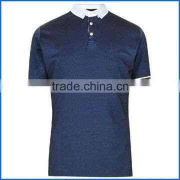 Newest Design Stand Collar Polo Shirt and Button up Polo Shirts or Cheap Plain Tshirts Accept OEM Service photo-4