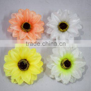 artificial gladiolus flower heads common funeral flower white color