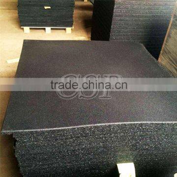 High Quality Cheap 1m*1m*15mm Anti Slip Gym Rubber Floor Mat photo-2