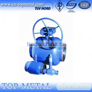 heating high temperature fully welded ball valve