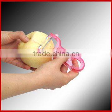 hot sale kitchenware plastic fruit peeler