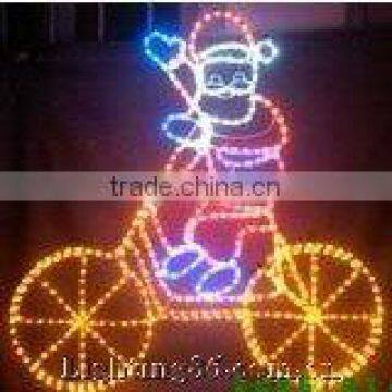 led santa claus christmas lights