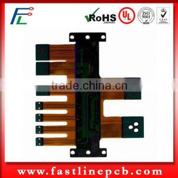 Polyimide and FR4 Rigid-flex pcb board for car tv receiver