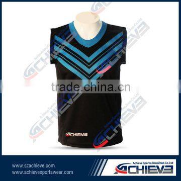 Wholesales sleeveless rugby jerseys for men