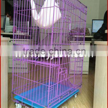 Cage For Breeding Cat With Large Wheels