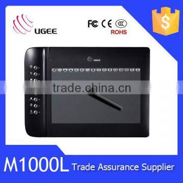 ugee m1000l graphics drawing tablet