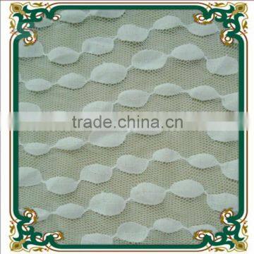 Embroidery lace cotton nylon dot lace fabric