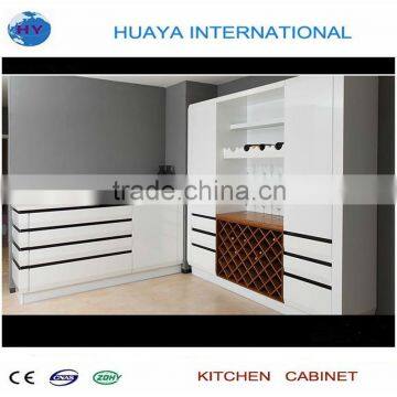 Modern White MDF Lacquer Kitchen Cabinets Design
