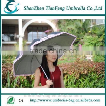 High quality lace is prevented bask in eccentric umbrella