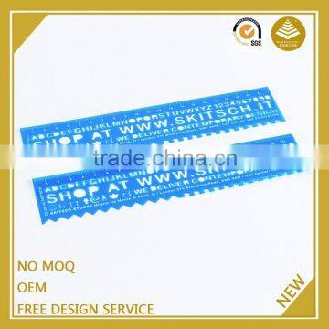 Promote square shape 15cm plastic ruler cheap made in guangzhou