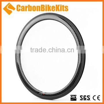 CarbonBikeKits CR50C 23mm Wide 50 Deep 700C Carbon Bicycle Wheel Rims Clincher