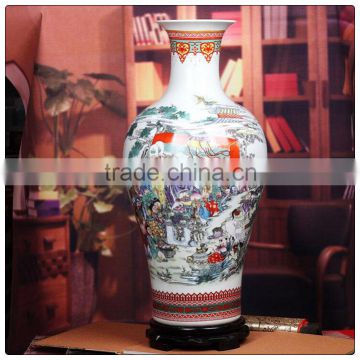 Exquisite Jingdezhen Antique Style Ceramic Porcelain Vases For Decoration