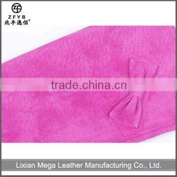 China wholesale custom Fancy Ladies Anti-Oil Pu Leather Gloves